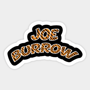 JOE BURROW Sticker